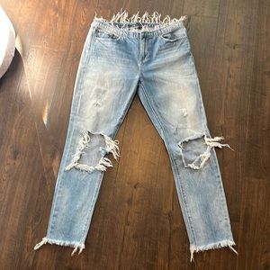 Lucky Brand distressed jeans